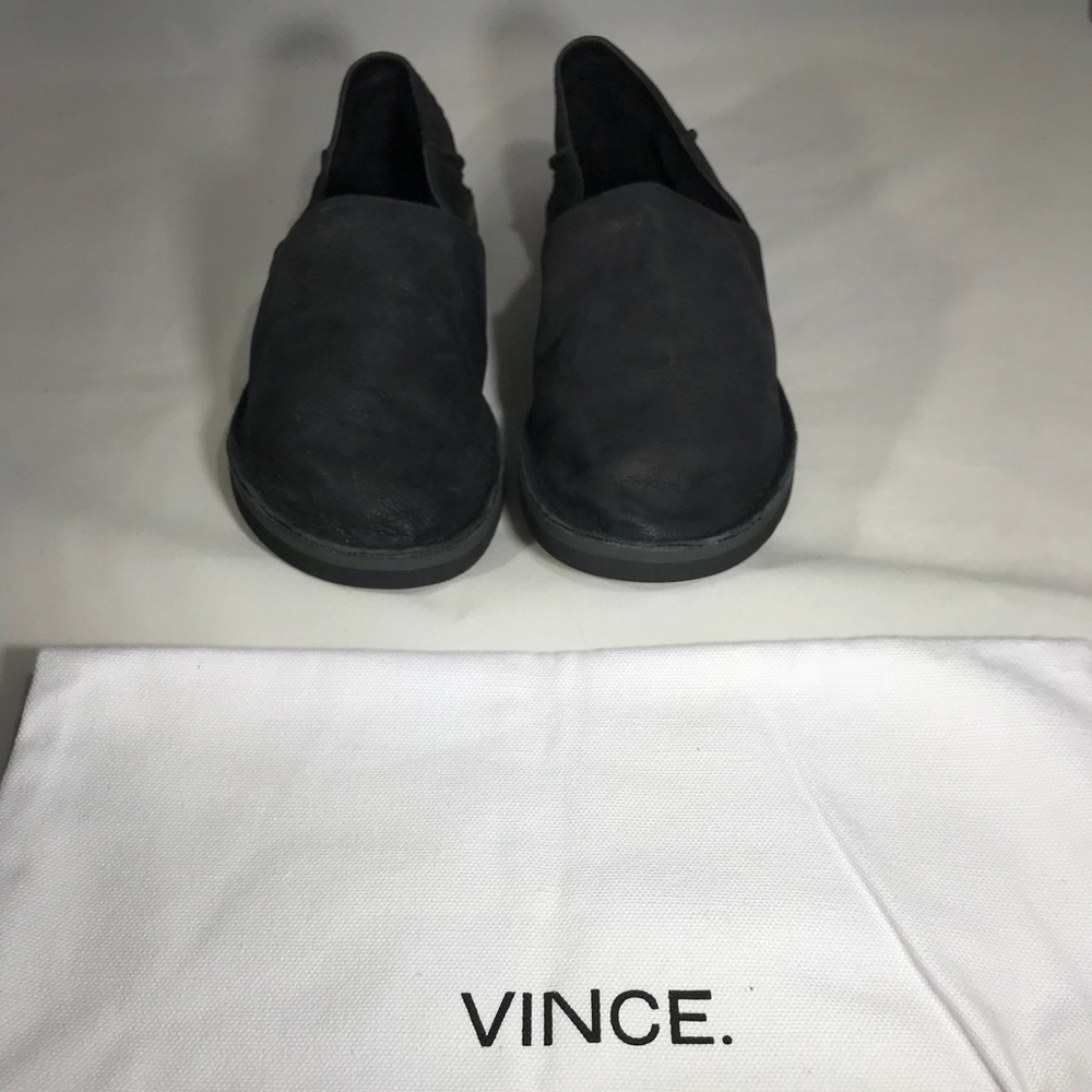 Vince leather slip ons